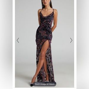 Showpo Aletta Maxi Dress - Cowl Cross Back Dress - SIZES 4 & 6 - NWT